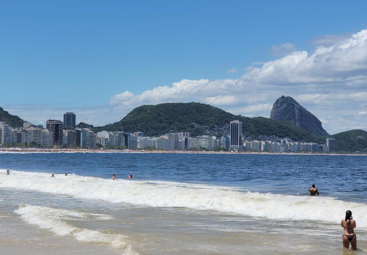 Lindo Flat Em Cobertura Ao Lado Da Praia Do Posto 6 Lejlighed Rio de Janeiro Eksteriør billede